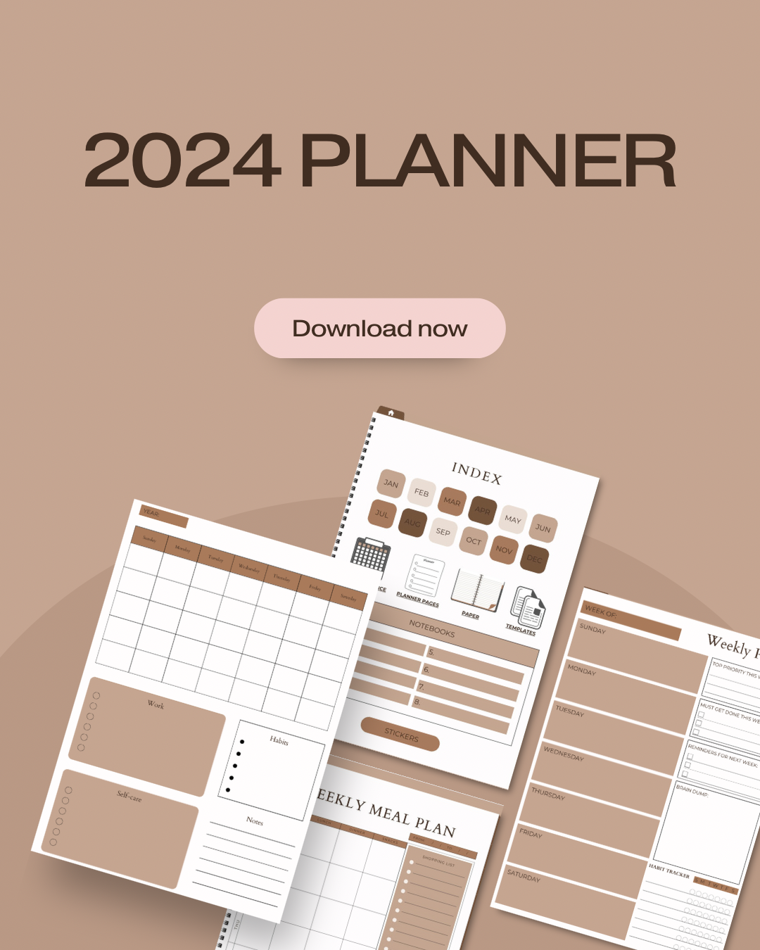 2024 A New Beginning Planner
